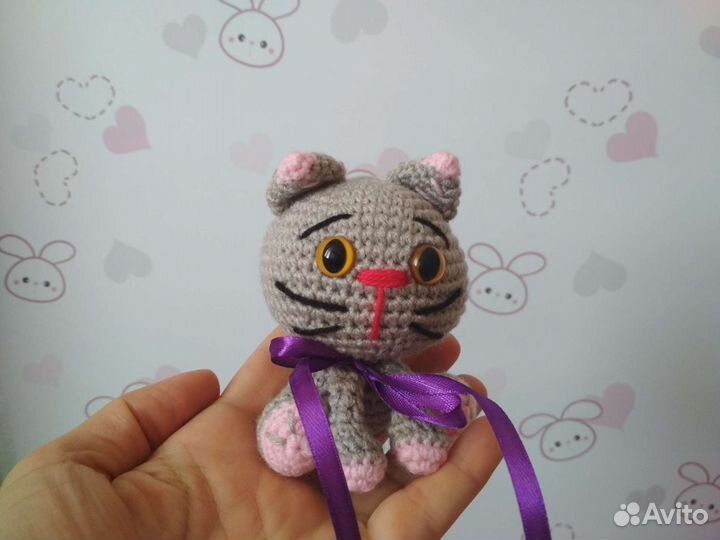 Вязаный котик