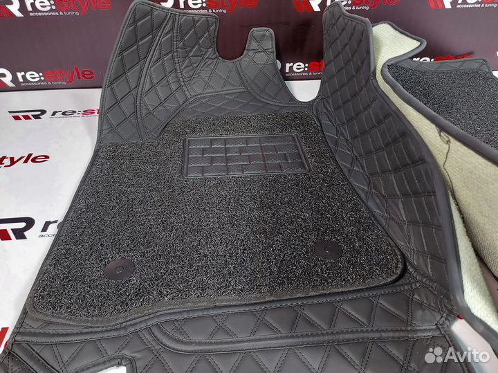 Ковры салона 3D Toyota Land Cruiser 200 D1118