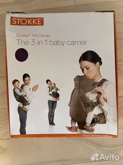 Эргорюкзак stokke 3в1