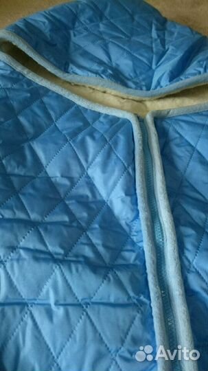 Конверт из овечьей шерсти (зима)