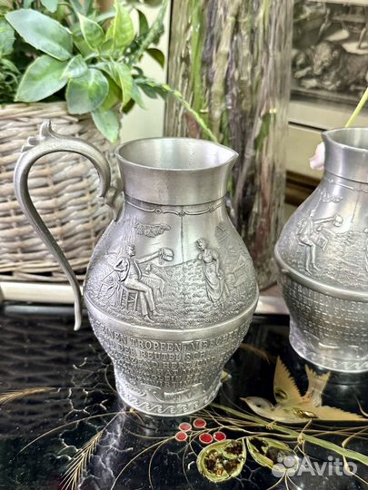 Роскошные оловянные кувшины