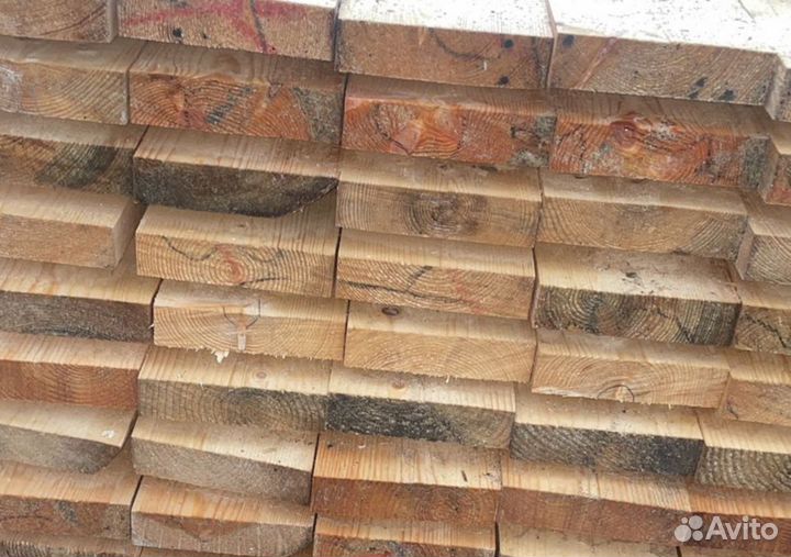 Доска обрезная 25х100х6000 мм