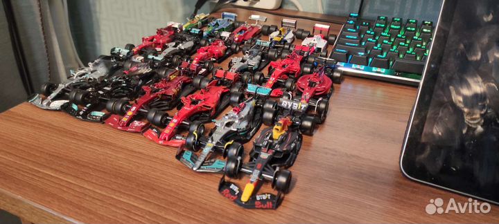 Коллекция машин f1 1/43