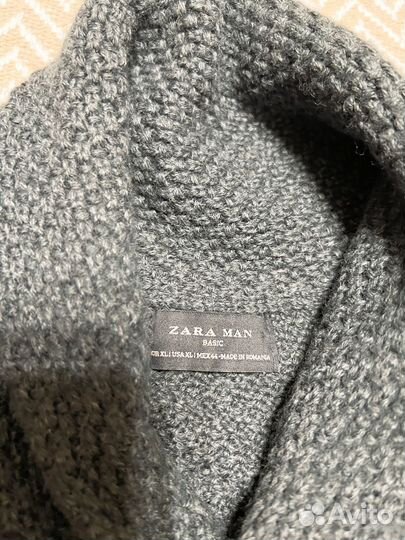 Свитер zara мужской xl