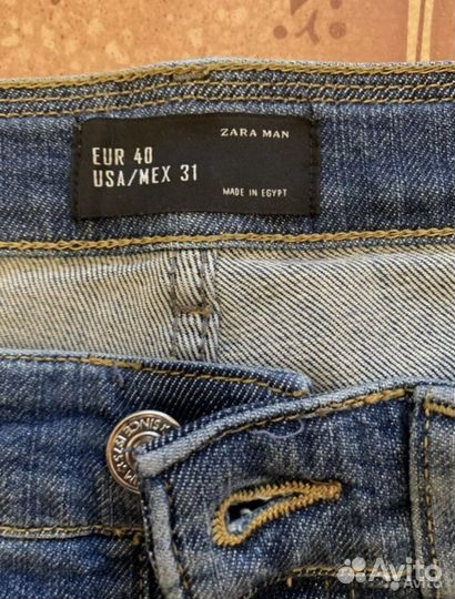 Мужские джинсы zara
