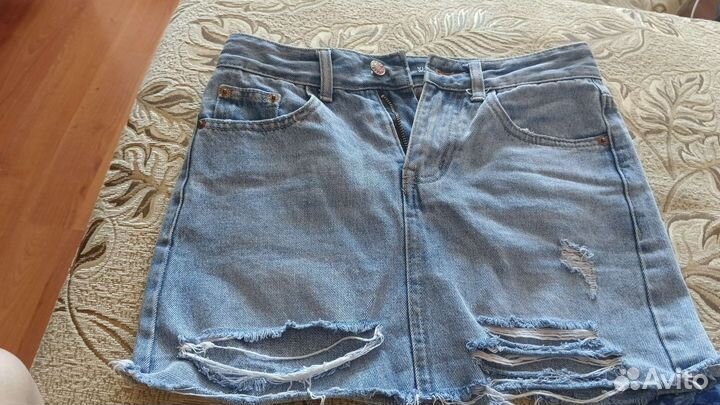 Джинсовая юбка