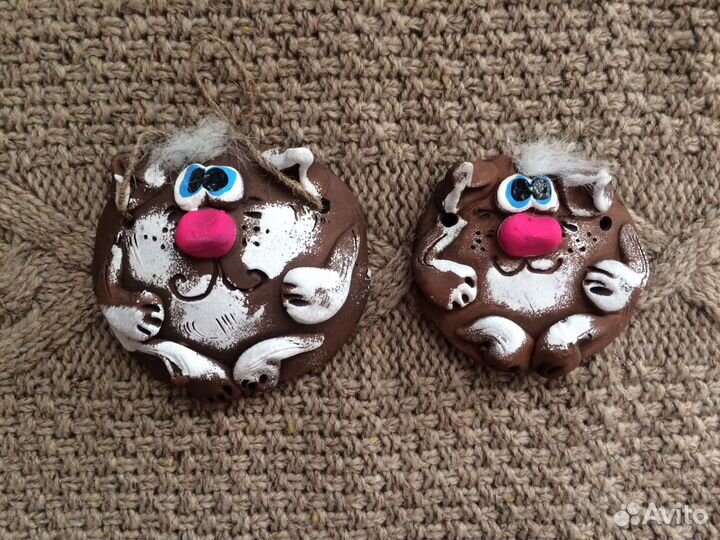 Декоративные глиняные фигурки