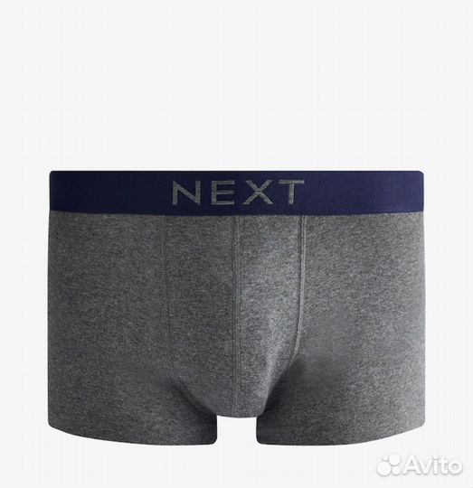 Боксеры- брифы серые синие next, XL