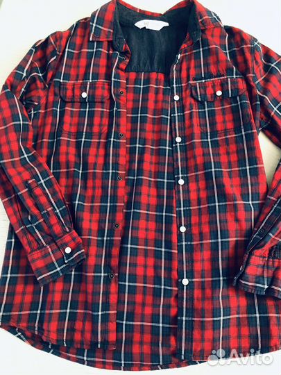 Рубашка H&M 158р