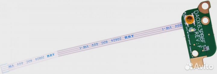 Шлейф с платой кнопки включения HP 827035-001