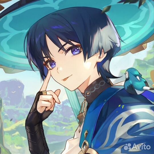 Парик скарамучча