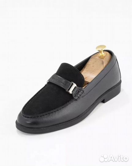 Лоферы мужские кожаные