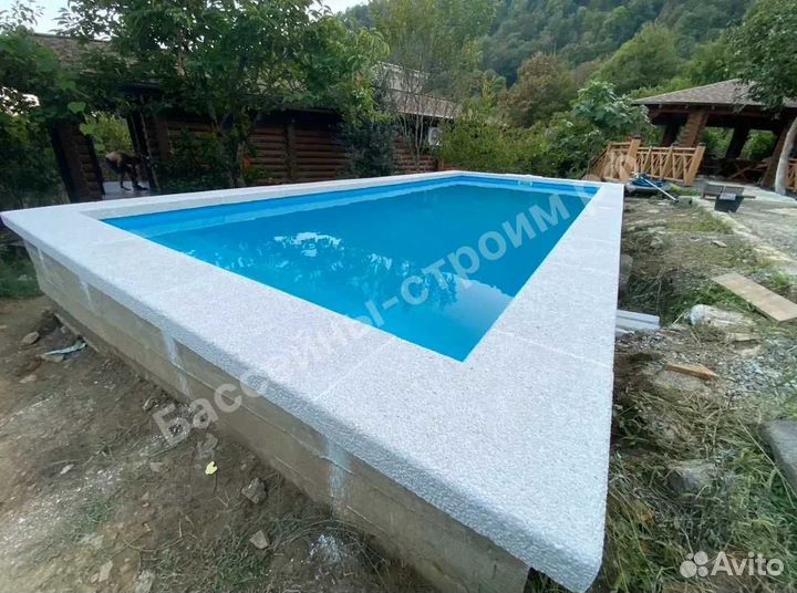 Бассейн 7х3х1,5 от производителя,ступени Стандарт