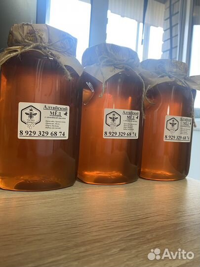 Натуральный мед 2023 с семейной пасеки