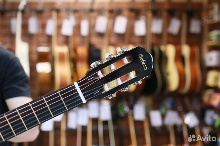 Гитара классическая belucci 39 дюймов черная