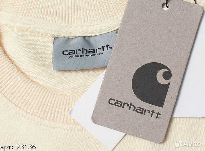 Свитшот Carhartt бежевый