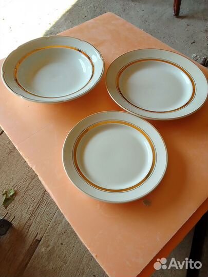 Тарелки разные СССР