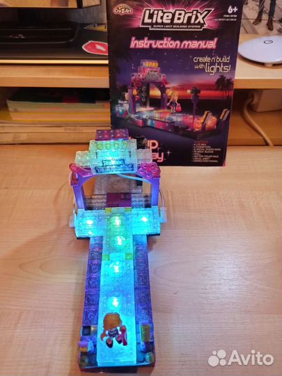 Конструктор LiteBrix Liteup runway с подсветкой