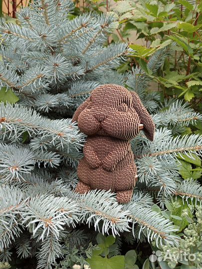 Зайчики, котики, для интерьера, 3D пазл