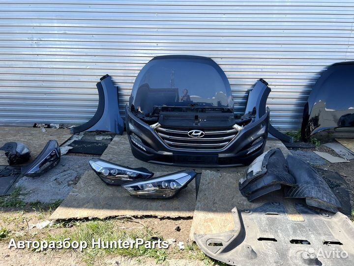 Ноускат морда разбор а\м Хендай Туксон 3 2015-2018