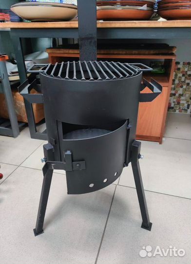 Решетка гриль и крышка к печам под казан