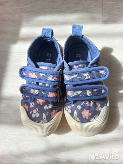 Кеды для девочки 23 размер