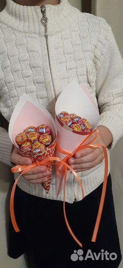 Букет из Чупа Чупсов мини