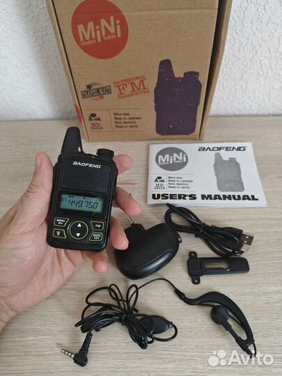 Рация мини Баофенг Bf-t1 с браком