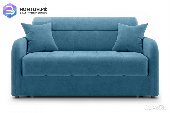 Диван аккордеон Некст голубой