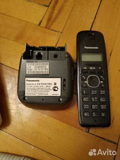 Радиотелефон panasonic KX-TG1611