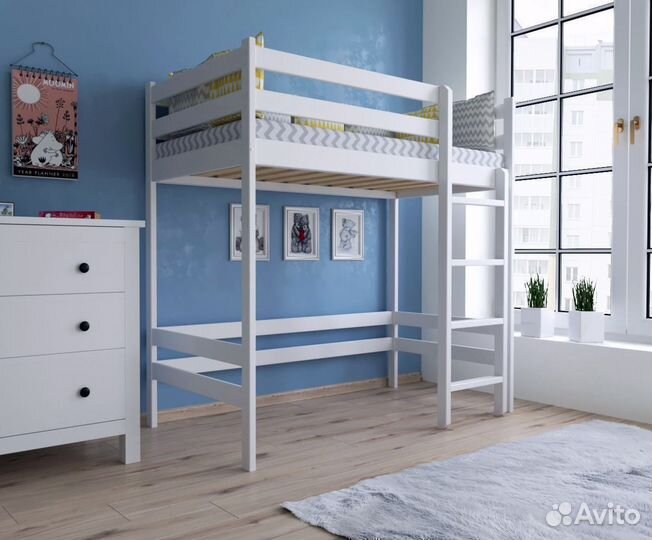 Кровать чердак