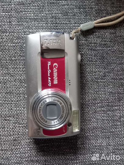 Компактный фотоаппарат canon