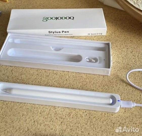Стилус для iPad с зарядкой Goojodoq GD13