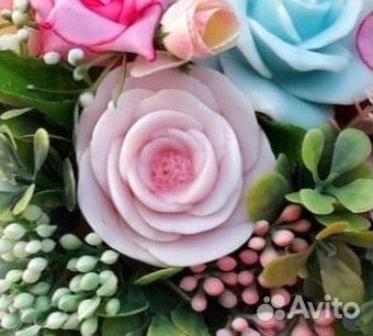 Силиконовая форма. форма для гипса бетона и мыла