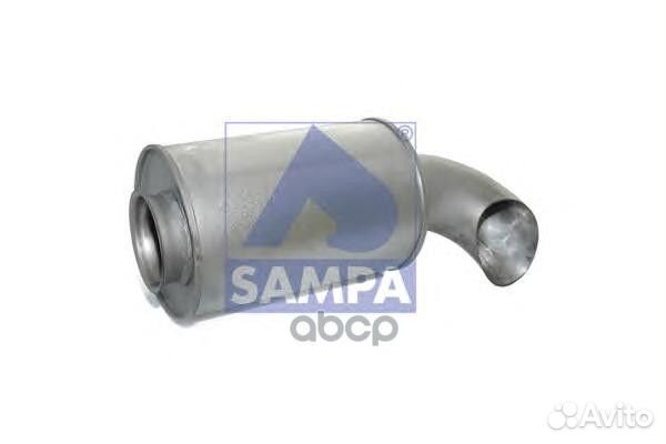 Глушитель малый Volvo FH/FM 032.080 sampa