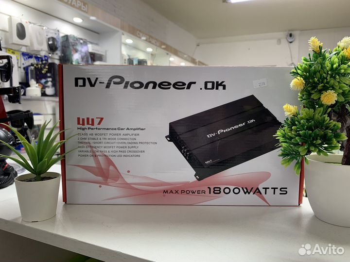 Автомобильный усилитель звука Pioneer 447