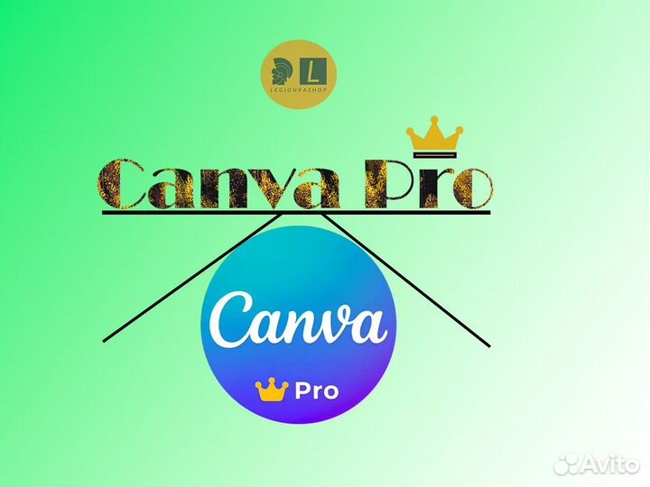 Canva Pro на 1/3/6/12 Лицензия