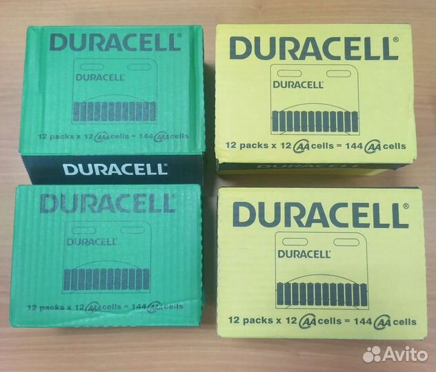 Батарейки Durasell AAA и аа