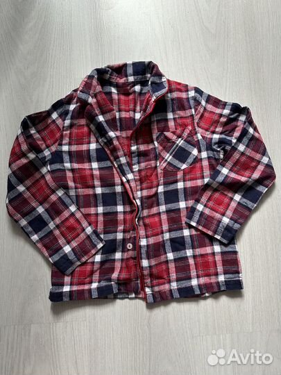 Рубашка zara h&m на мальчика 92