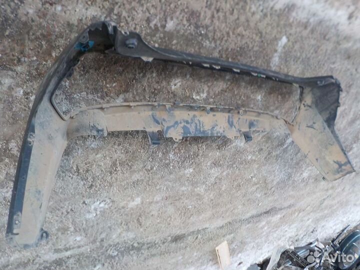 Накладка на бампер toyota RAV4 50