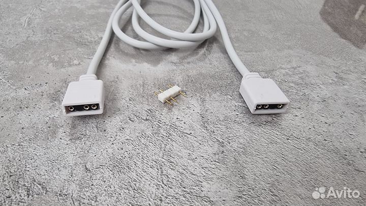Новый Argb Кабель-удлинитель 3 PIN - 3 PIN 100 см