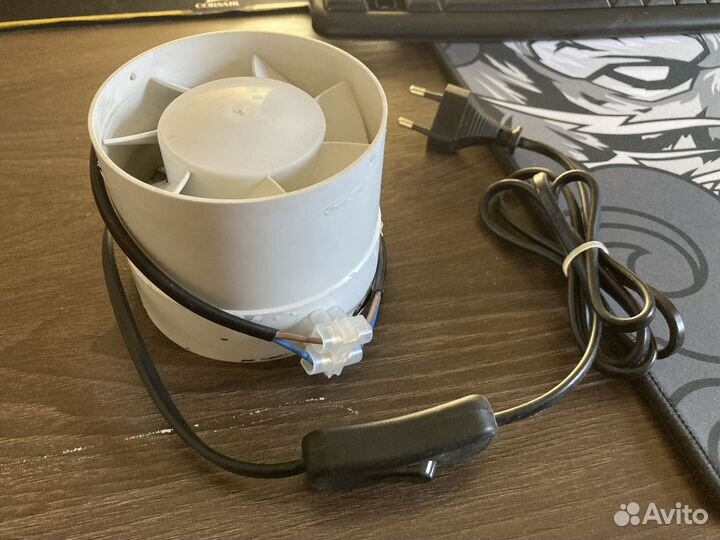 Вентилятор вытяжной 100мм