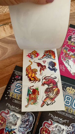 Временное тату (татуировки) наклейки