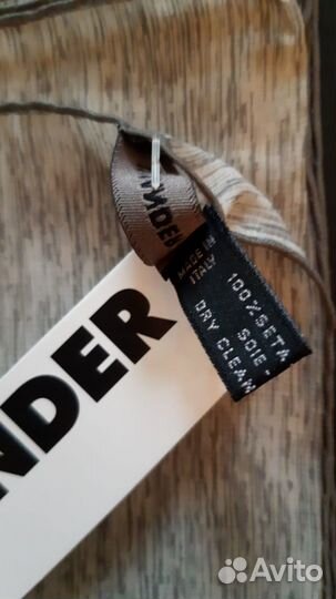 Шелковый платок Jil Sander винтаж оригинал 90*90