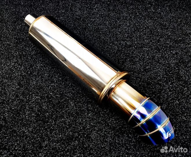 Бочка JS Racing style 51 - 76 глушитель прямоточны