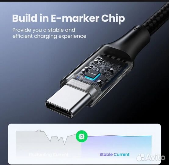 Зарядное устройство Ugreen Nexode Robot 65W GaN