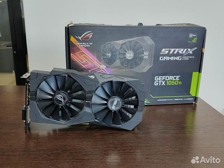 Видеокарта Asus Strix GTX 1050 Ti 4 Gb