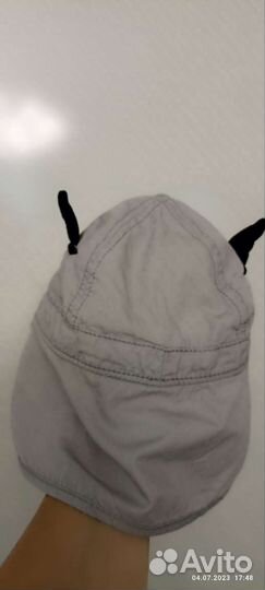 Кепка панама с защитой шеи H&M 9-12 месяцев