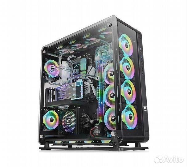 Компьютерный корпус Thermaltake Core P8 TG, черный