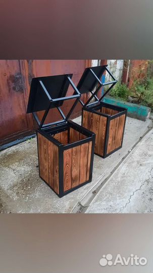 Урна уличная лофт